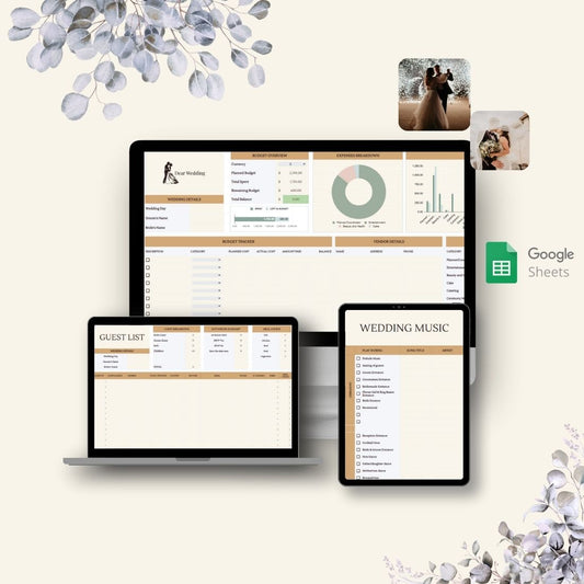 Wedding Spreadsheets